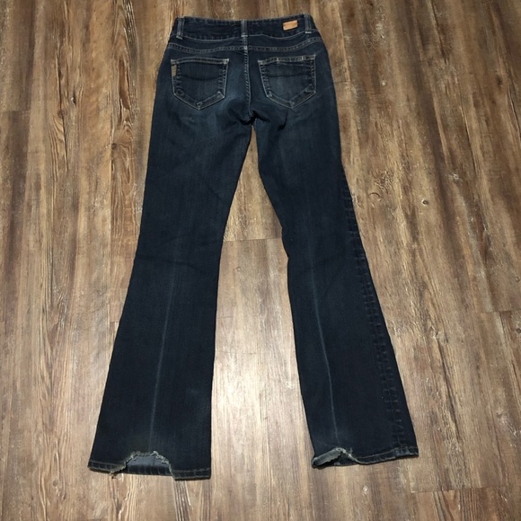 Paige Jeans Women's 25 Two Button Hidden Hills Bootcut Slim Fit Classic Denim - Picture 5 of 6